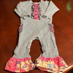 Ricrac & Ruffles ruffle romper